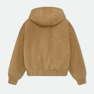 CREST RHUDE SUEDE HOODIE