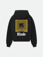 CHEVRON RHUDE REPEAT LOGO HOODIE