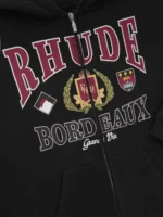 BORDEAUX GRAND VIN ZIP-UP RHDUE HOODIE