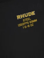 RHUDE STEEL LEFTSIDE TEE