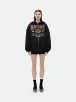 BORDEAUX GRAND VIN ZIP-UP RHDUE HOODIE