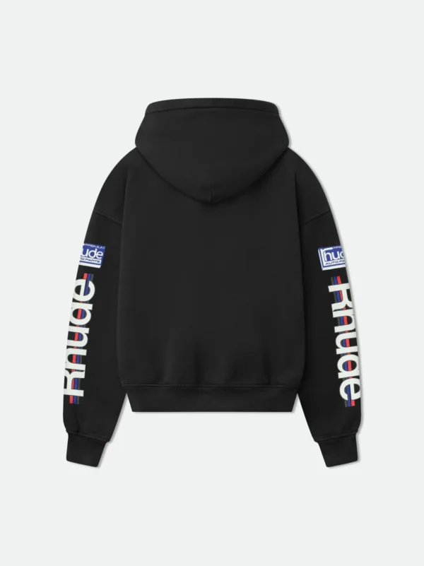 RHUDE PETROL PATCH HOODIE