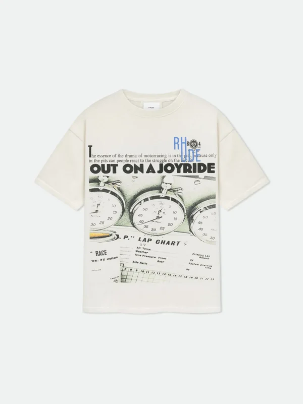 RHIDE OUT ON JOYRIDE TEE