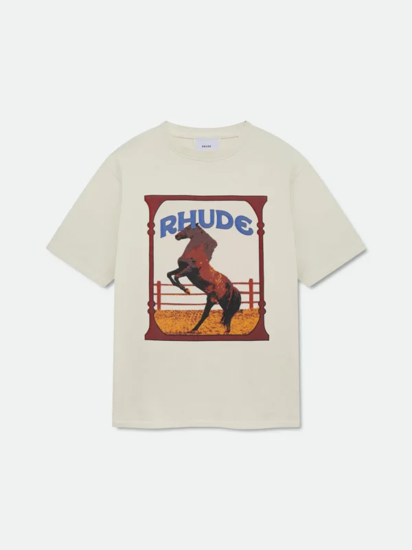 RHUDE LIGHT CADRE T-SHIRT